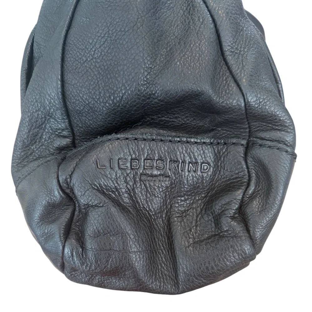 Vintage Helene Satchel in Black Leather - Picture 7 of 7